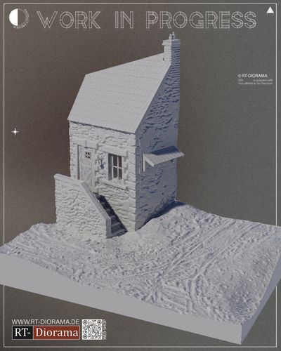 RT-Diorama 35064 Ardennes Forest [Diorama Base] (1:35)