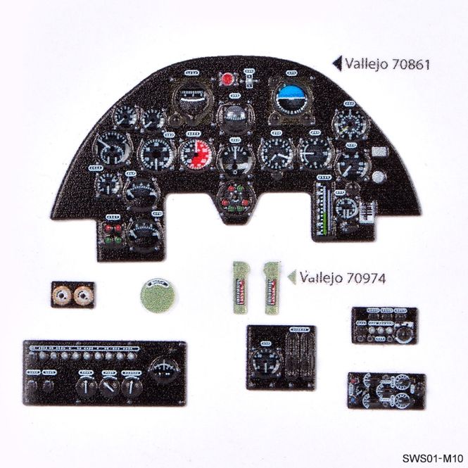 Hovedbilde SWS01-M10 Shinden 3D Acrylic Instrument Panels ...