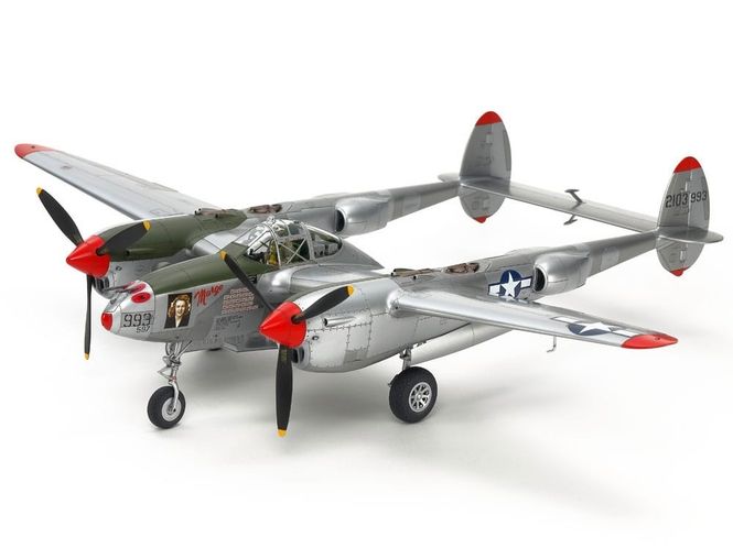 Main Image Tamiya 1:48 - Lockheed P-38J Lightning (61123)