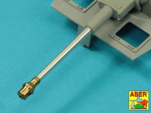 Germ.75mm barrel for KwK40L/43 with early model muzzle brake for Pz.Kpfw.VI, Ausf.G