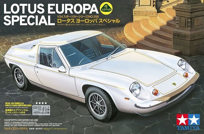 Hovedbilde Tamiya 1:24 - Lotus Europa Special (24358)