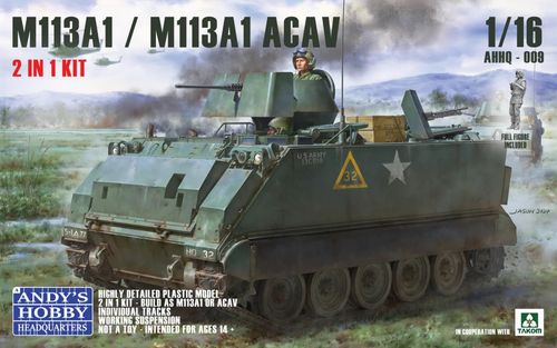 AHHQ/Takom 1:16 - M113 U.S. Armored Personnel Carrier