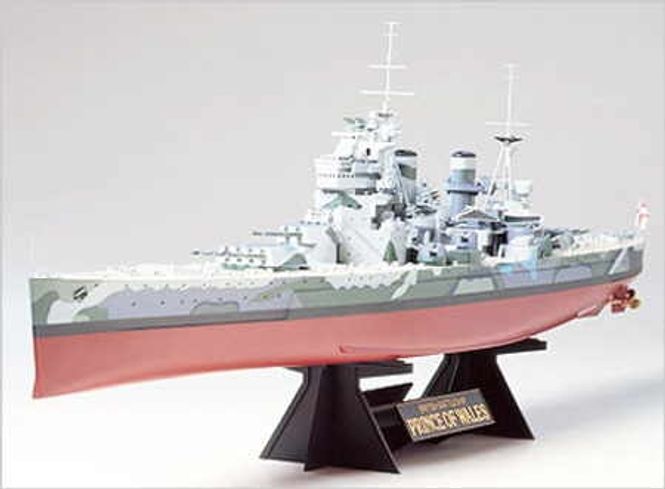 Hovedbilde Tamiya 1:350 - 78011 British Battleship Prince of ...