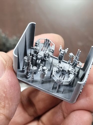 HS Models 1:200 - 40mm Twin Bofors (Late Version) with MK-51