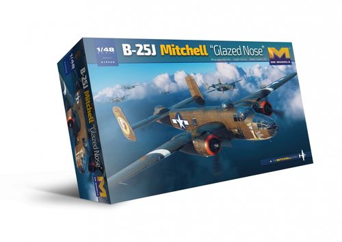 HK Models 1:48 - B-25J Mitchell Glazed Nose
