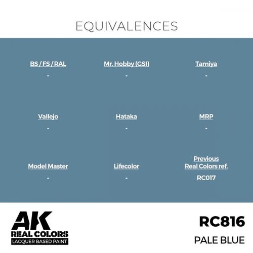 RC816 Pale Blue