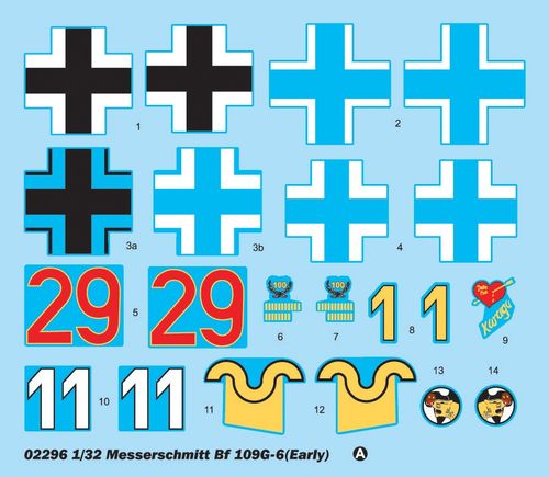 Trumpeter 1:32 - Messerschmitt Bf 109 G-6 Early 02296 