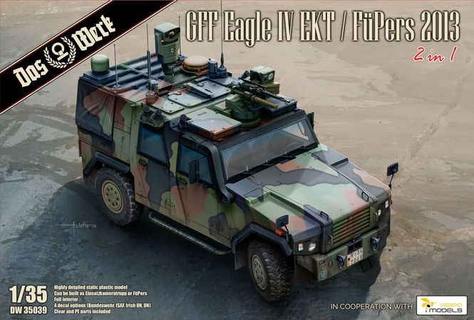 Hovedbilde Das Werk 1:35 - GFF Eagle IV EKT / FüPers 2013 2 ...