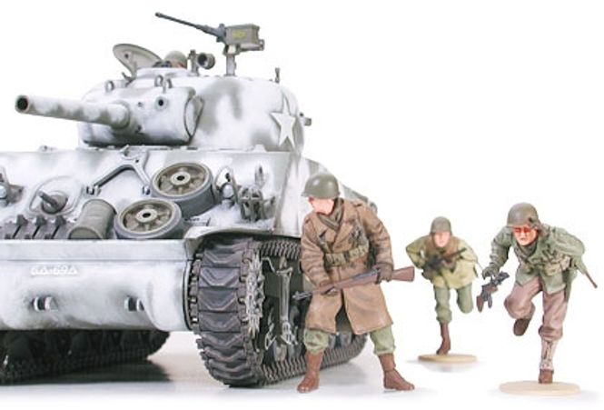 Hovedbilde Tamiya 1:35 - U.S Medium Tank M4A3 Sherman 105mm ...