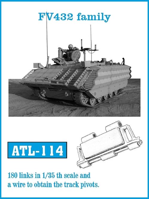 Hovedbilde FriulModel 1:35 - ATL-114 FV 432 family