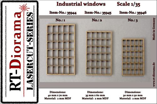 RT-Diorama 1:35 - 35946 Industrial Window No.3