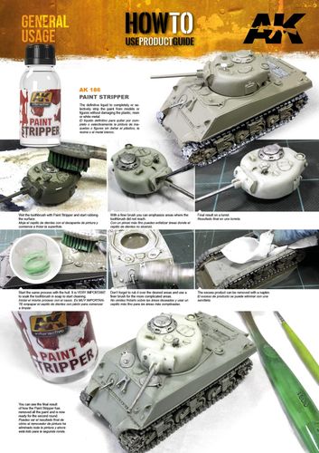 AK-Interactive - Paint Stripper AK186 