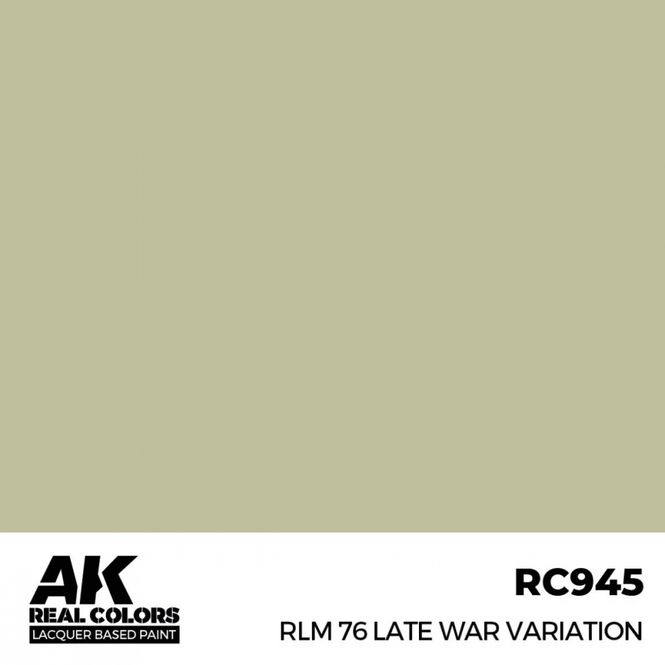 Hovedbilde RC945 RLM 76 Late War Variation