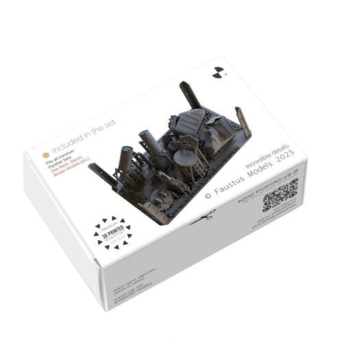 Faustus Models 1:35 - FM35040 Panther G Rear Details  Late Version  Battle Worn
