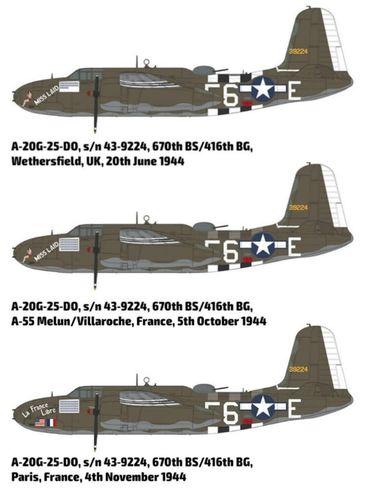 HK Models 1:32 - Douglas A-20G Havoc 