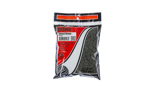 Bushes Forest Green Bag - Woodland Scenics FC148