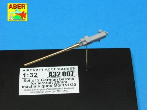 2 barrels for MG 151/20 - Aber Models