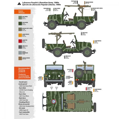 AK-Interactive 1:35 - FJ43 Pickup with SPG-9 Recoilless Gun 35003