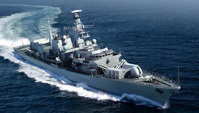 Hovedbilde Trumpeter 1:350 - HMS TYPE 23 Frigate - ...