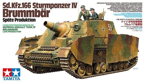 Tamiya 1:35 - German Assualt Tank IV Brummbar Late Production (35353)
