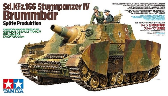 Hovedbilde Tamiya 1:35 - German Assualt Tank IV Brummbar ...