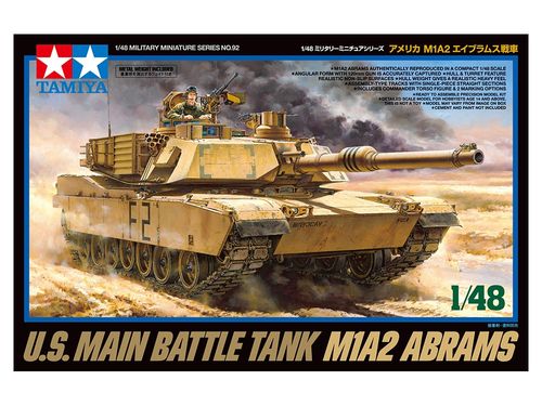 Tamiya 1:48 - 32592 U.S. Main Battle Tank M1A2 Abrams