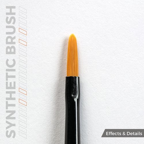 AK-Interactive B014 AK Synthetic Brush - Filbert 2