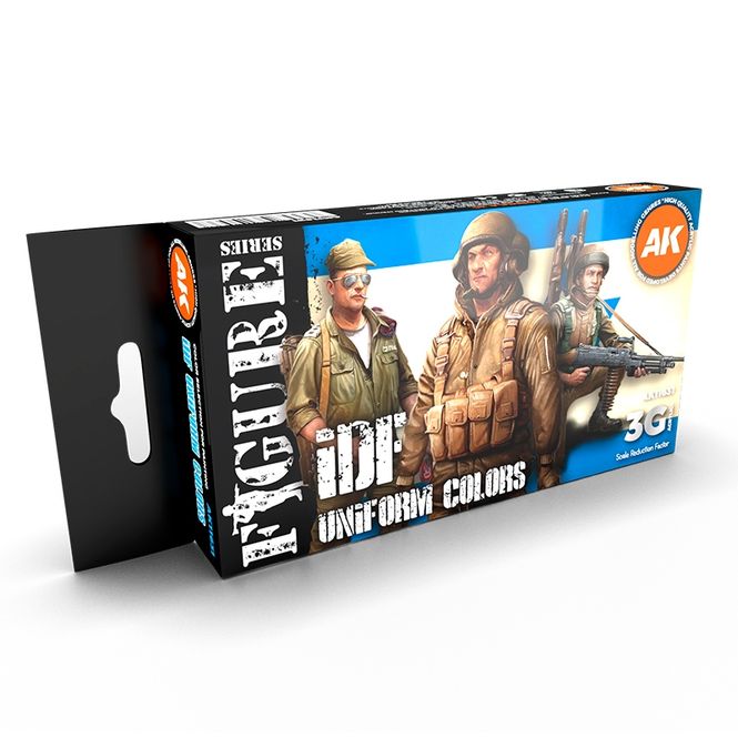 Hovedbilde AK-Interactive AK 11631 IDF UNIFORM COLORS SET
