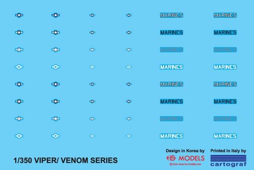 HS Models 1:350 - Bell UH-1 Y Venom