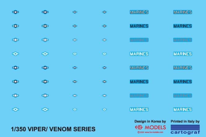 Hovedbilde HS Models 1:350 - Bell UH-1 Y Venom