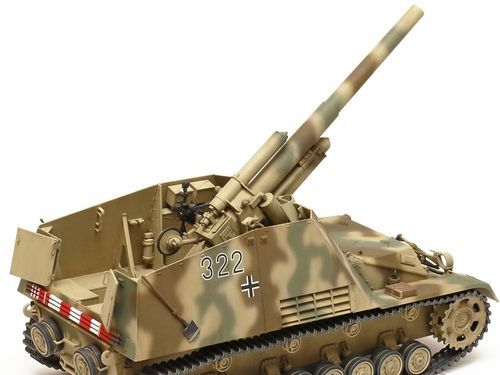 Tamiya 1:35 - German Heavy SP Howitzer Hummel (Late Production) (35367)