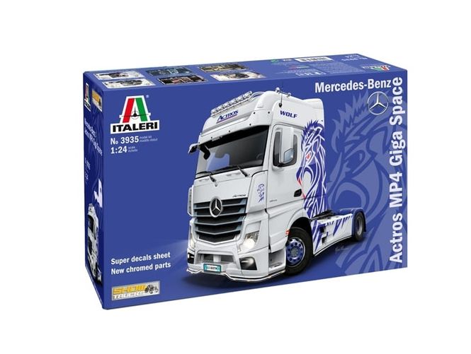 Hovedbilde Italeri 1:24 - Mercedes-Benz Actros MP4 Giga ...