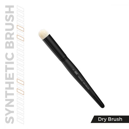AK-Interactive B025 AK Synthetic Brush - Dry Brush - L
