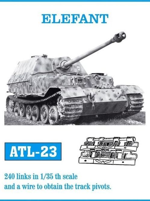 Hovedbilde FriulModel 1:35 - ATL-23 ELEFANT / TIGER P (H) VK ...