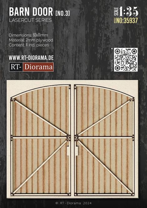Hovedbilde RT-Diorama 1:35 - 35937 Double Gate - 120 x 111 ...