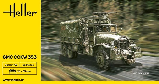 Hovedbilde Heller 1:72 - GMC CCKW 353 79996 