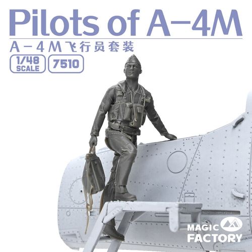 Magic Factory 1:48 - 7510 Pilots of Douglas A-4 M Skyhawk