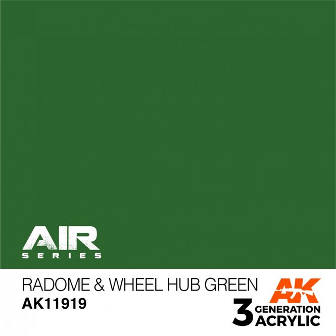 Main Image Radome & Wheel Hub Green
