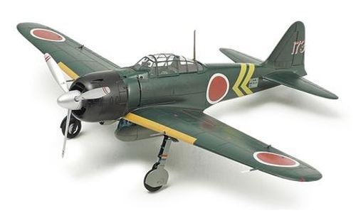 Tamiya 1:72 - Mitsubishi A6M3/3a Zero Fighter Model 22 (Zeke) (60785)
