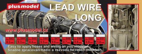 Lead wire-long 240mm (diameter 0,3mm)