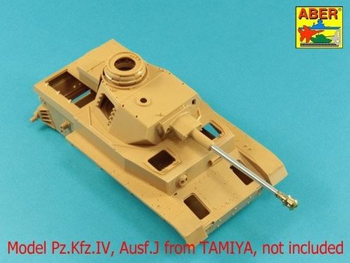 Germ.75mm barrel for KwK40L/48 with late model muzzle brake for Pz.Kpfw.VI, Ausf.J late-Ausf.J final