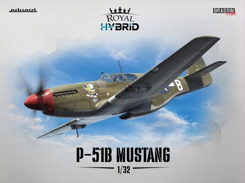 Eduard 1:32 - North American P-51 B Mustang (Royal Hybrid Edition) 932011 