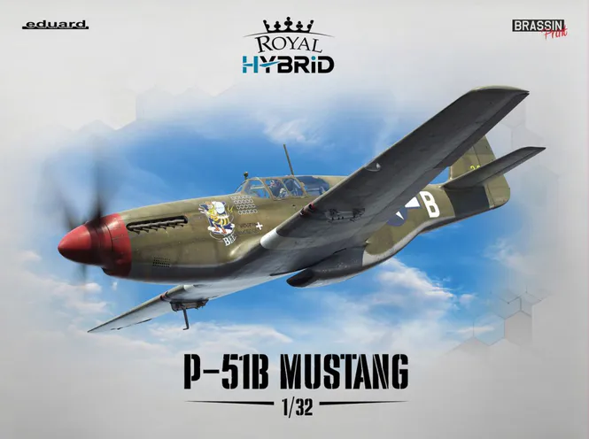 Hovedbilde Eduard 1:32 - North American P-51 B Mustang ...