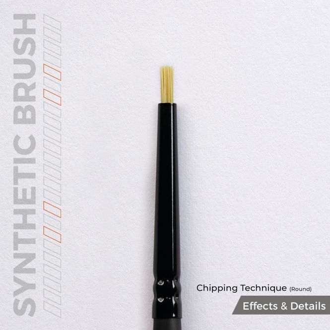 Hovedbilde AK-Interactive AKB028 Chipping Technique (Round) ...