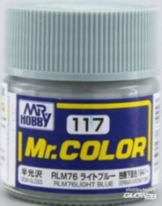 Hovedbilde RLM 76 Light Blue C117 - Mr. Color 10ml