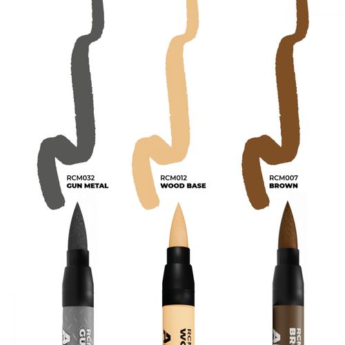 AK Real Colors Markers - Tools - 3 markers
