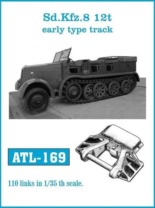 Hovedbilde FriulModel 1:35 - ATL-169 Sd.Kfz.8 12t ...