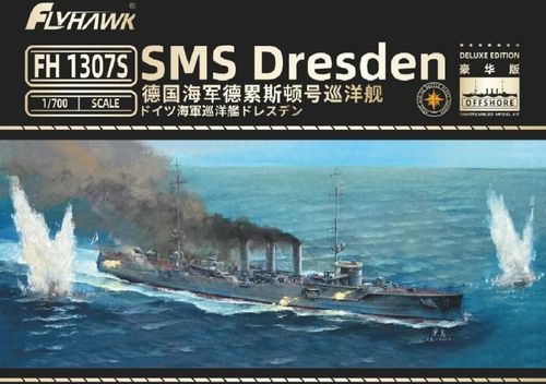 Flyhawk 1:700 - SMS Dresden - Deluxe Edition (1307S)