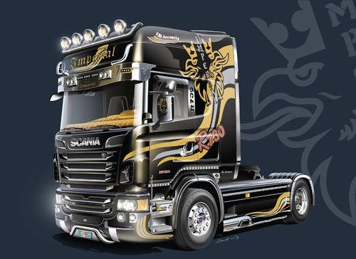 Italeri 1:24 - Scania R730 V8 Topline Imperial (3883)