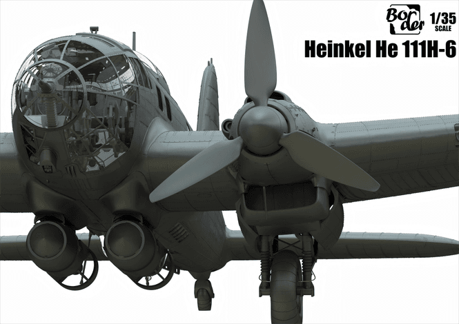 Hovedbilde Border Model 1:35 - Heinkel He-111 H-6 - German ...